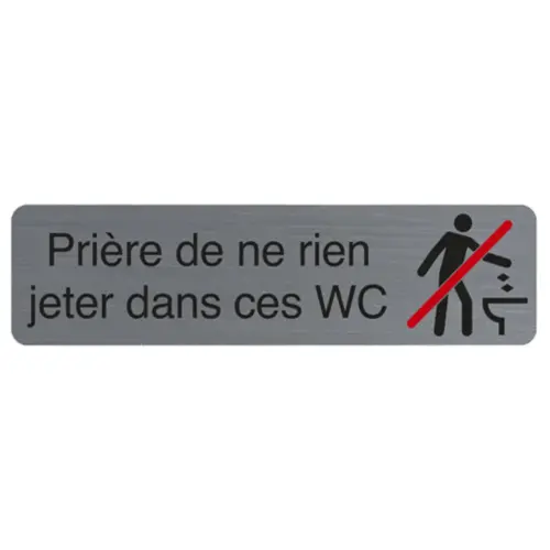 Plaque de signalisation - Exacompta photo du produit