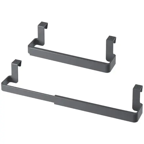 Porte-serviette Flex-Bar, extensible, gris - Metaltex photo du produit