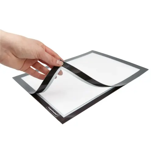Cadre d'affichage magnetofix, A4, rouge - Magnetoplan photo du produit
