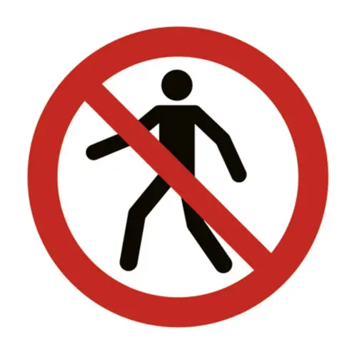 Plaque de signalisation « Accès interdit » - Exacompta photo du produit