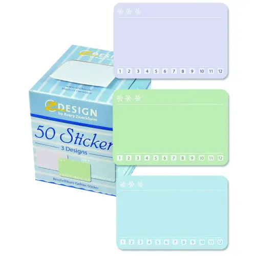 Sticker sur rouleau 'mois congélat.' - Avery Zweckform photo du produit