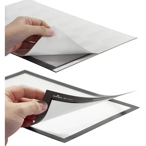 Cadre d'affichage magn&eacute;tique DURAFRAME, A4, or - Durable photo du produit