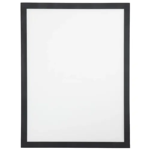 Cadre magn&eacute;tique, A4, pack de 5, noir - Europel photo du produit