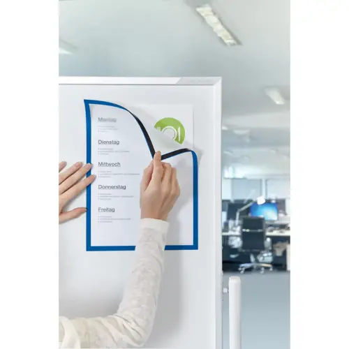 Cadre d'affichage magnétique magnetofix, A4 - Magnetoplan photo du produit
