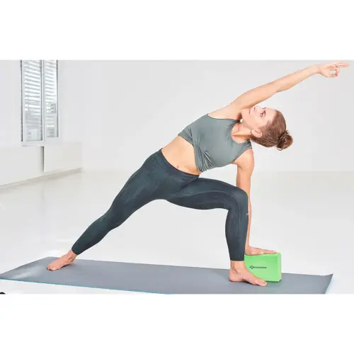 Bloc de yoga, 200 g, gris/rose - Schildkröt photo du produit