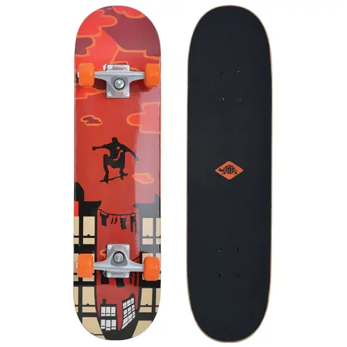 Skateboard 'Kicker 31' Red Parkour - Schildkröt photo du produit