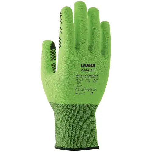 Gants de protection contre les coupures C500 dry, T.7 - Uvex photo du produit