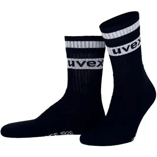 Chaussettes 'Basic', taille 39-42, pack de 3, noir - Uvex photo du produit