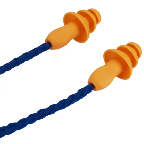 Bouchons antibruit 1271, avec cordelette, orange - 3M photo du produit