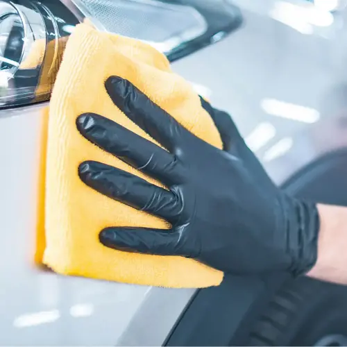 Gants nitrile SAFE FIT, XL, sans poudre, blanc - Hygonorm photo du produit