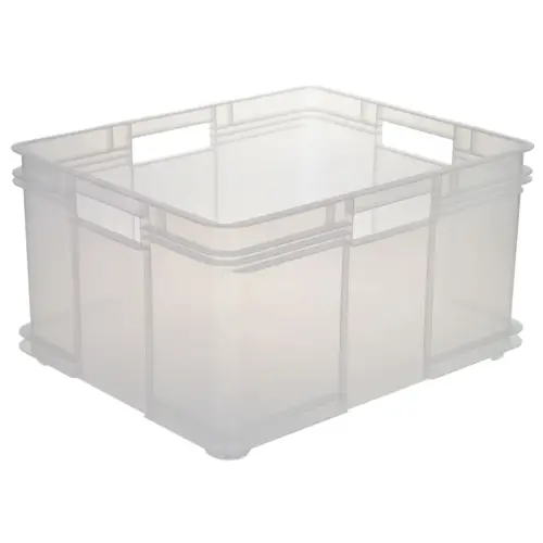 Caisse de rangement Euro-Box XXL Bruno eco - Gris - Keeeper photo du produit