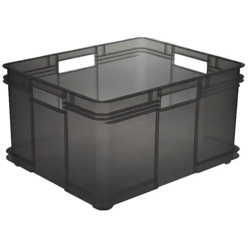 Caisse de rangement Euro-Box XXL Bruno eco - Gris - Keeeper photo du produit