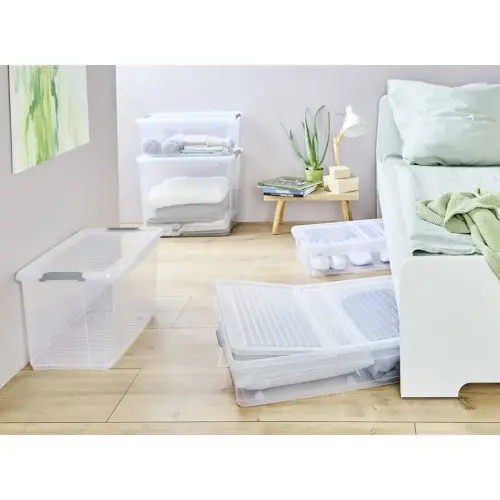 Boîte de rangement sous lit Leo - 33 L - Keeeper photo du produit
