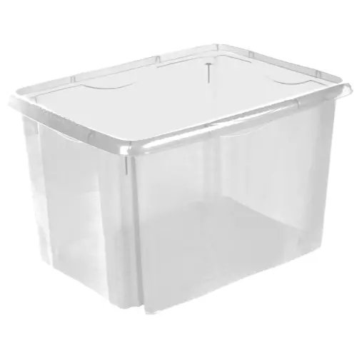 Bo&icirc;te de rangement Emil - 30 L - Bleu - Keeeper photo du produit
