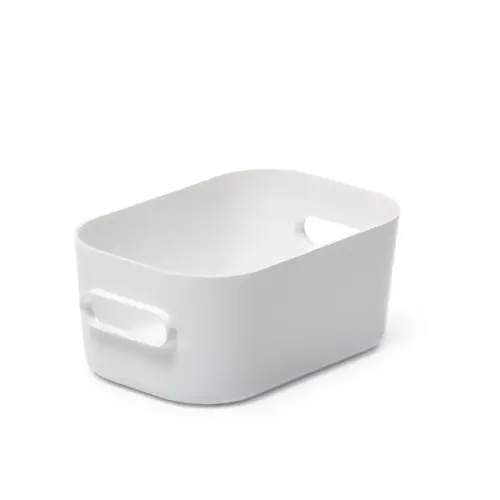 Boîte de rangement COMPACT L - 15,4 L - Blanc - Smartstore photo du produit