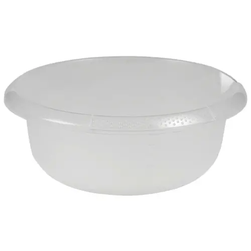 Bassine 'björk', PP, rond, 9 litres, naturel - Keeeper photo du produit