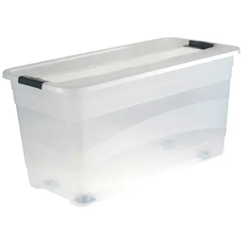 Boîte de rangement 'konrad', avec roulettes, 83 L - Keeeper photo du produit