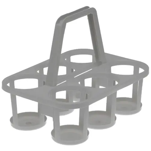 Porte-bouteilles 'paco', 6 compartiments, graphite - Keeeper photo du produit