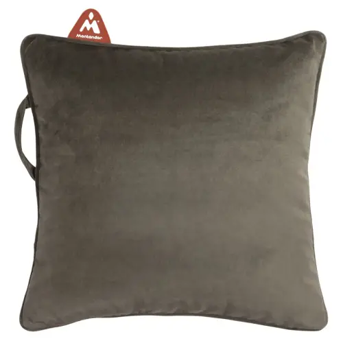 Coussin chauffant avec Heat Pad velours, champagne - Montandor photo du produit