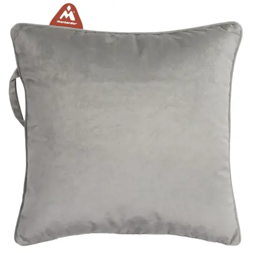 Coussin chauffant avec Heat Pad velours, champagne - Montandor photo du produit