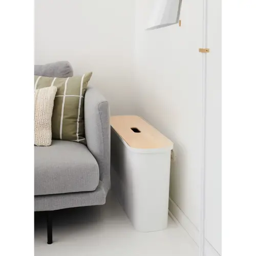 Bo&icirc;te de rangement COLLECT Slim - 46 L - Blanc - Smartstore photo du produit