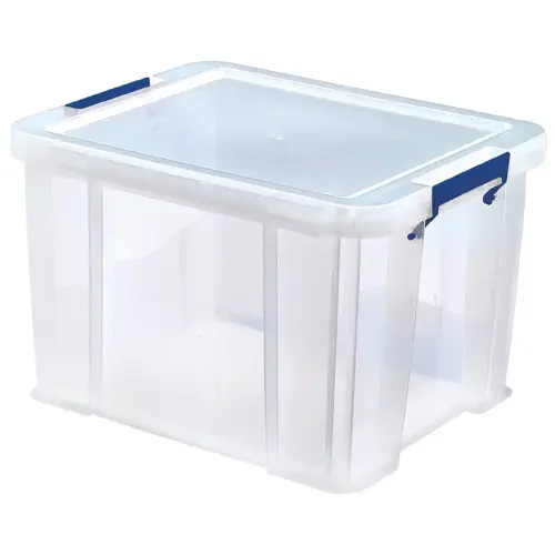 Boîte de rangement ProStore, 36 litres, transparent - Fellowes photo du produit