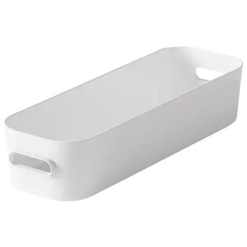 Bo&icirc;te de rangement COMPACT MINI - 0,62 L - Blanc - Smartstore photo du produit