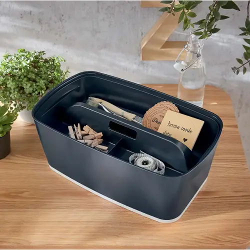 Bo&icirc;te de rangement My Box Cosy, 5 litres, gris - Leitz photo du produit