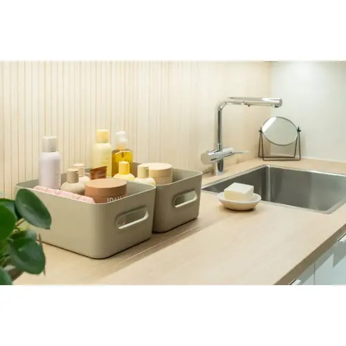 Boîte de rangement Comfort M - Vert mousse - Smartstore photo du produit