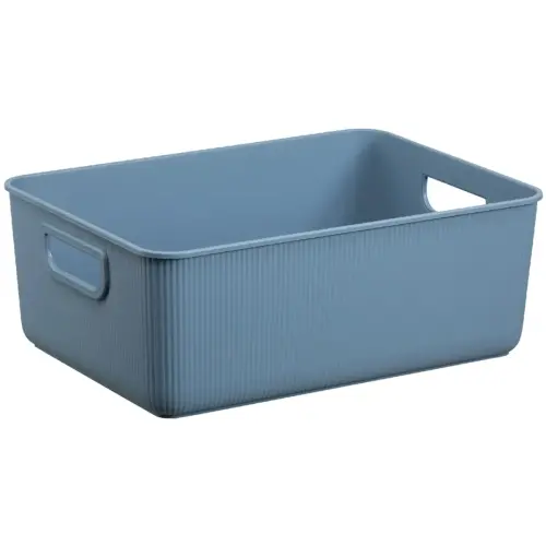 Couvercle pour boîte de rangement AKITA STORAGE M, bleu - Nhg photo du produit