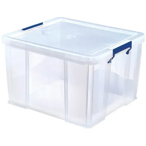 Boîte de rangement ProStore, 48 litres, transparent - Fellowes photo du produit
