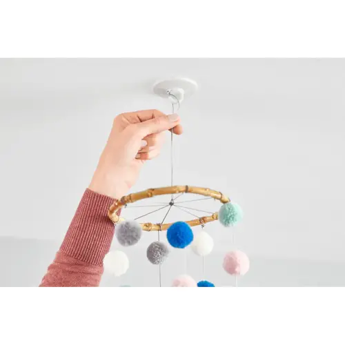 Crochet fixation plafond, 0,5 kg - Tesa photo du produit