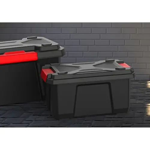 Boîte de rangement XPERT PRO, 40 litres, noir/rouge - Eda Fontaine photo du produit