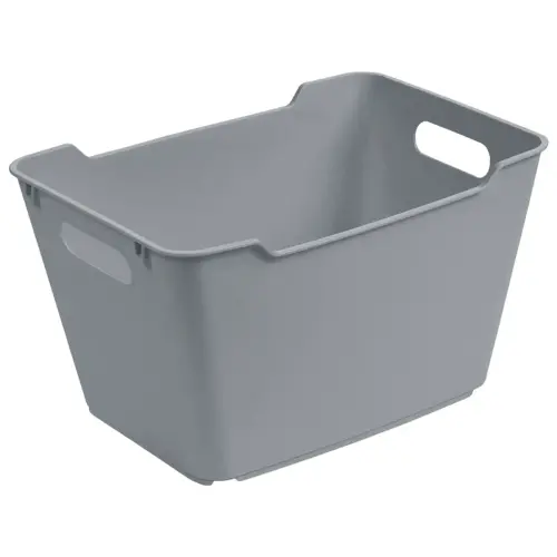 Bac de rangement Lotta - 12 L - Rose - Keeeper photo du produit