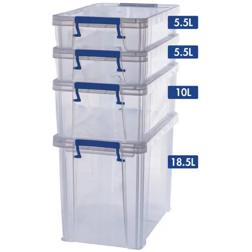 Boîte de rangement ProStore Bonus Set 5, set de 4 - Fellowes photo du produit