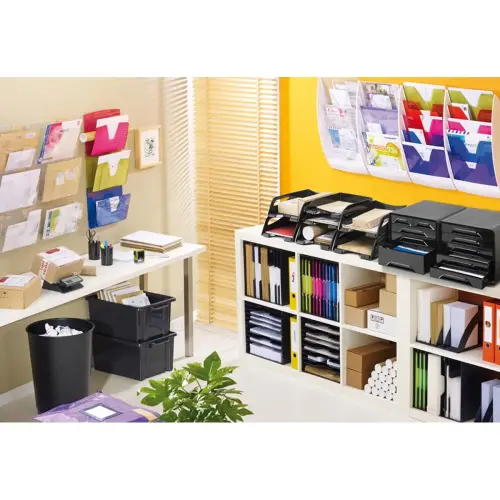 Bac de rangement Maxi strata, 32 litres, noir - Cep photo du produit