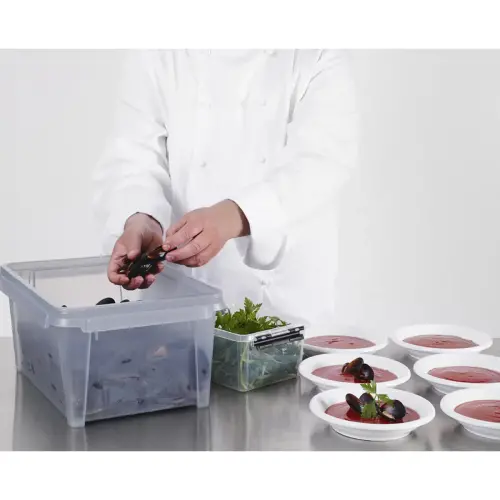 Bo&icirc;te de rangement CLASSIC 2 L - clips noirs - Smartstore photo du produit