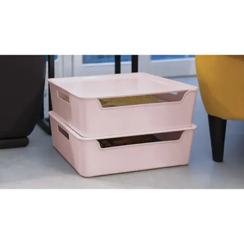 Boîte de rangement Bella, 1,18 litre, rose clair - Cep photo du produit