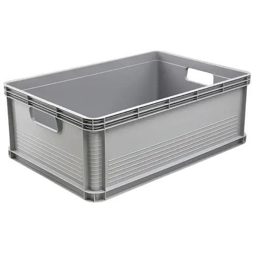 Caisse de rangement Robert - 20 L - Gris - Keeeper photo du produit