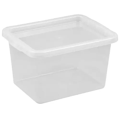 Boîte de rangement BASIC BOX, 9 litres - Plast Team photo du produit
