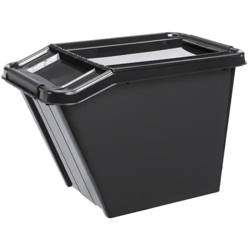 Bac de rangement PROBOX SLANTED, 58 litres - Plast Team photo du produit