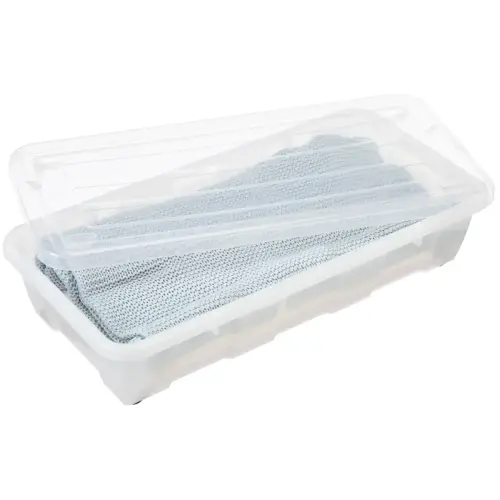 Boîte de rangement BEDROLLER EASY, 30 litres - Plast Team photo du produit