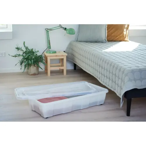 Boîte de rangement BEDROLLER EASY, 30 litres - Plast Team photo du produit