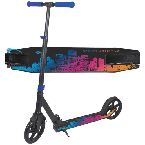 Trottinette City Scooter Street Artist 2.0, bleu - Schildkröt photo du produit