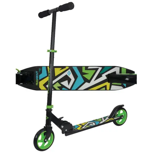 Trottinette Junior City Scooter Runabout, bleu - Schildkr&ouml;t photo du produit