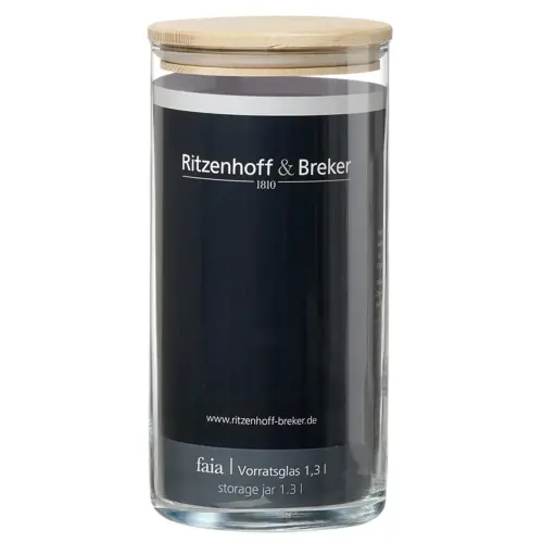 Bocal FAIA, rond, 1 litre - Ritzenhoff & Breker photo du produit