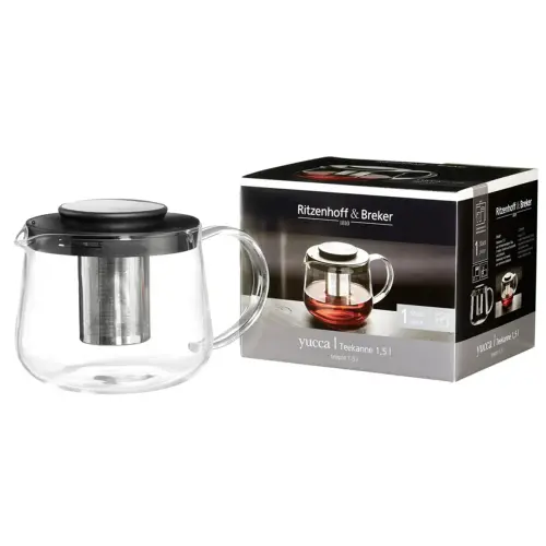 Théière YUCCA, en verre, 1,5 litre - Ritzenhoff & Breker photo du produit