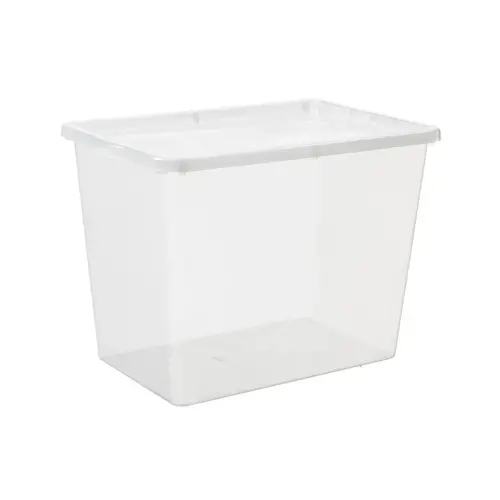 Bo&icirc;te de rangement BASIC BOX, 80 litres - Plast Team photo du produit