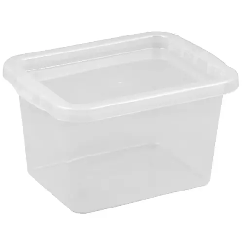 Boîte de rangement BASIC BOX, 20 litres - Plast Team photo du produit