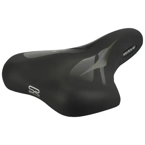 Selle de vélo de tourisme en gel, noir - Selle Royal photo du produit
